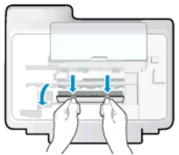HP OFFICEJET 2622 - Pour éliminer un bourrage papier à l'intérieur de l'imprimante - 1