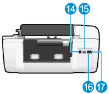HP OFFICEJET 2622 - Composants de l'imprimante - 2