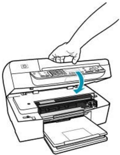 HP OFFICEJET 5740 - So ändern Sie das Ruftonmuster für die Rufannahme über das Bedienfeld: - 1