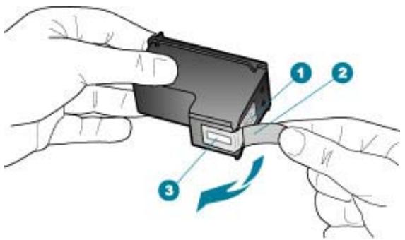 HP OFFICEJET 5740 - So wechseln Sie die Druckpatronen aus: - 3
