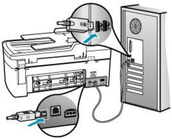 HP OFFICEJET 5740 - Bidirektionale Kommunikation unterbrochen - 1