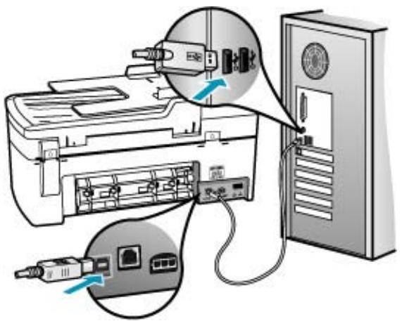HP OFFICEJET 5740 - Kommunikationsprobleme bei einer USB-Verbindung - 1