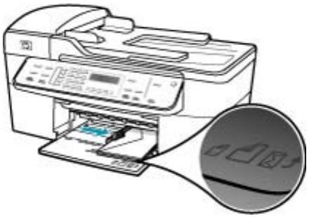 HP OFFICEJET 5740 - So legen Sie Briefumschläge ein: - 2