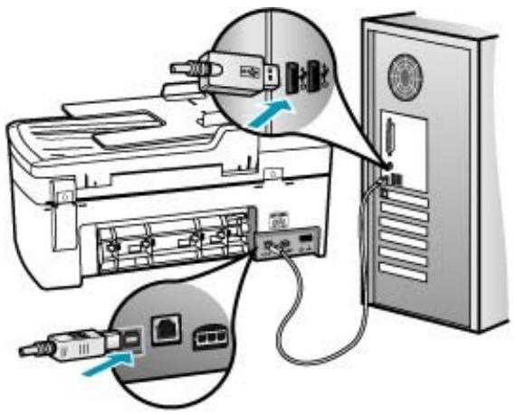 HP OFFICEJET 5740 - Der HP All-in-One wird nicht erkannt - 1