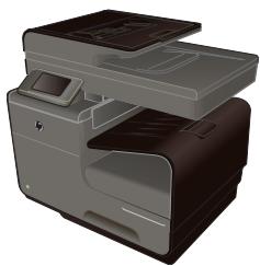 HP OFFICEJET PRO X476DW - Modèles officejet pro X576DW - 1