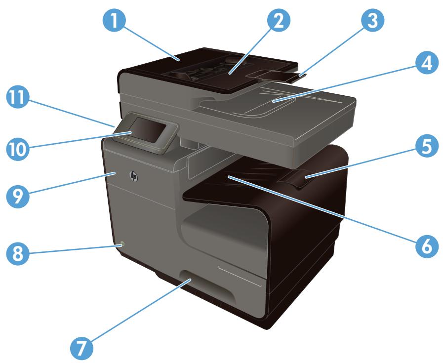 HP OFFICEJET PRO X476DW - Vue avant - 1
