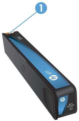 HP OFFICEJET PRO X476DW - Vue de la cartouche d'encre - 1