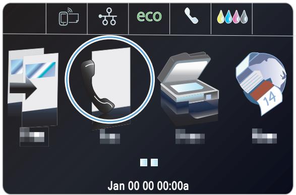 HP OFFICEJET PRO X476DW - Création et modification des entrées de numérotation rapide - 1