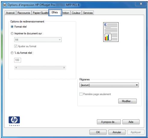 HP OFFICEJET PRO X476DW - Ajuster un document à la page avec windows - 2