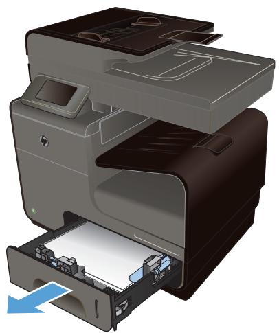 HP OFFICEJET PRO X476DW - Suppression des bourages dans le bac 2 - 1