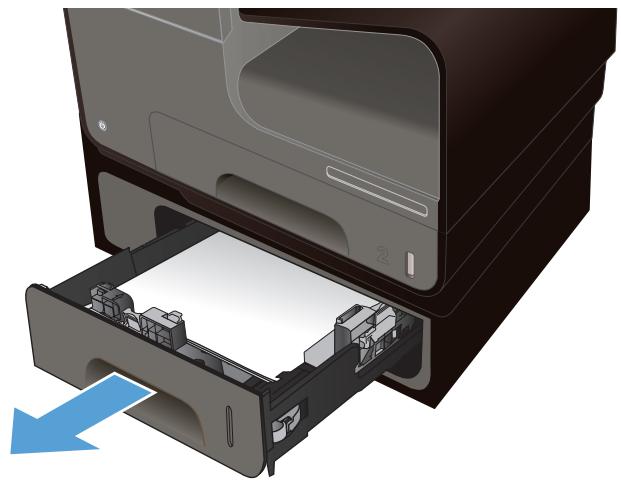 HP OFFICEJET PRO X476DW - Suppression des bourages dans le bac optionnel 3 - 1
