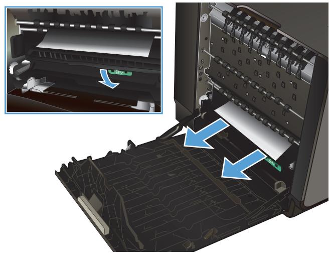 HP OFFICEJET PRO X476DW - Suppression des bourrages de l'unité d'impression recto verso - 4