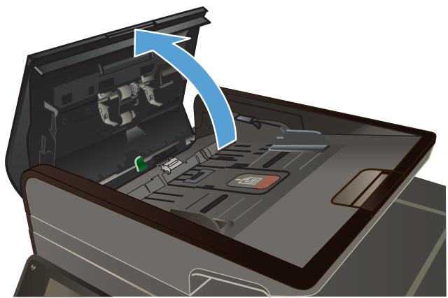 HP OFFICEJET PRO X476DW - Nettoyez les rouleaux du bac d'alimentation et le tampon de séparation. - 1