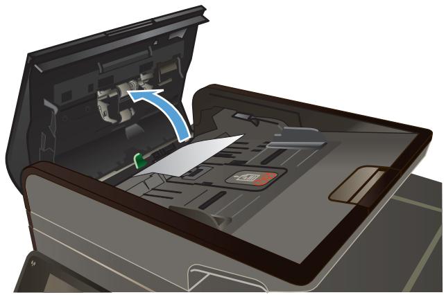HP OFFICEJET PRO X476DW - Supprimer les bourrages du bac d'alimentation - 2