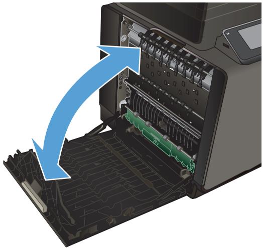HP OFFICEJET PRO X476DW - Suppression des bourrages dans le bac de sortie - 2