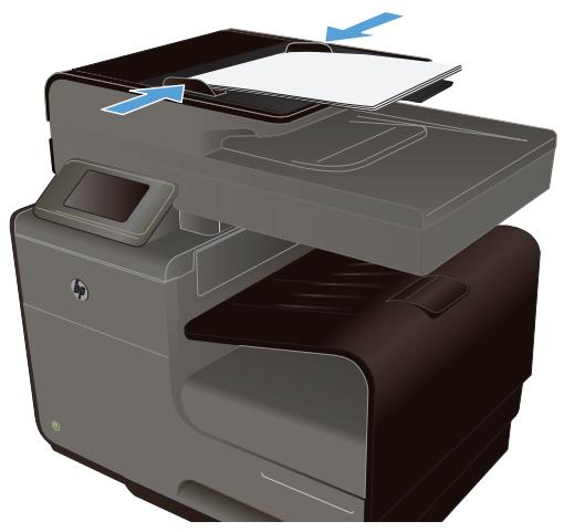 HP OFFICEJET PRO X476DW - Chargement du bac d'alimentation - 2