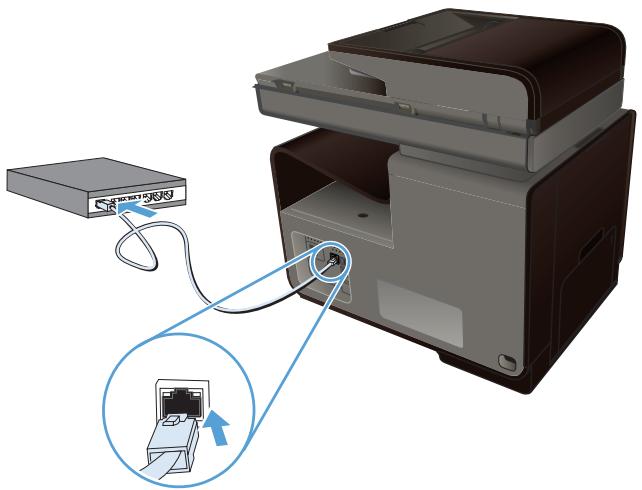 HP OFFICEJET PRO X476DW - Obtenir l'adresse IP - 1