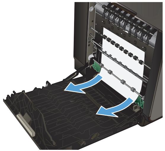 HP OFFICEJET PRO X476DW - Suppression des bourrages de l'unité d'impression recto verso - 2