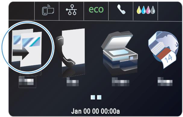HP OFFICEJET PRO X476DW - Définissez la taille et le type de papier pour copier sur un papier spécial. - 1