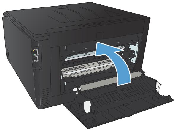 HP LASERJET PRO 200 COLOR MFP M276N (CF144A) - Supprimer les bourrages dans la porte arrière - 3