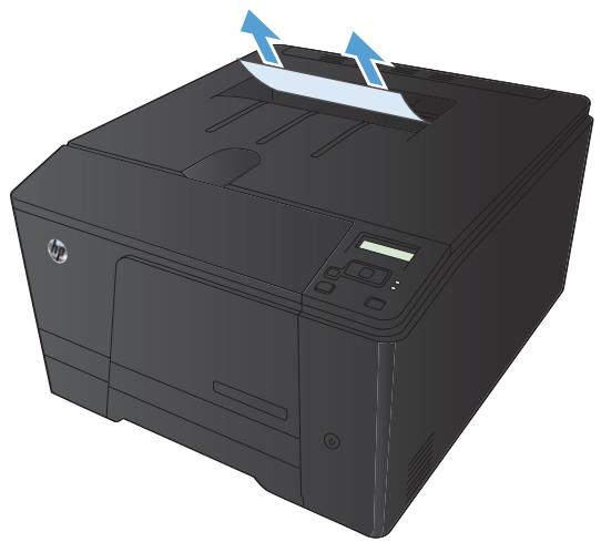 HP LASERJET PRO 200 COLOR MFP M276N (CF144A) - Supprimer des bourrages dans le bac de sortie - 1