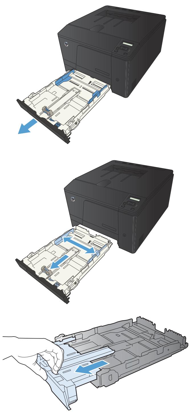 HP LASERJET PRO 200 COLOR MFP M276N (CF144A) - Sortez le bac d'alimentation du produit - 1