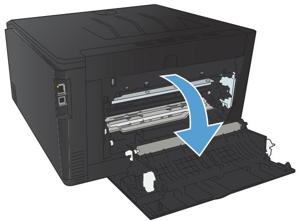 HP LASERJET PRO 200 COLOR MFP M276N (CF144A) - Supprimer les bourrages dans la porte arrière - 1