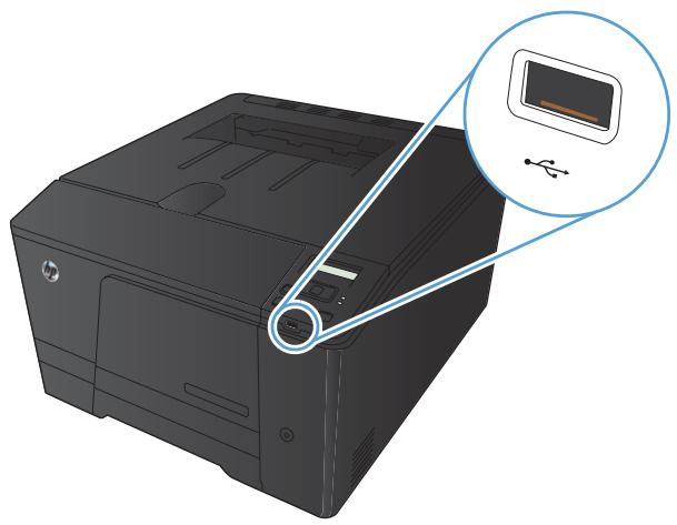 HP LASERJET PRO 200 COLOR MFP M276N (CF144A) - Impression directe par clé USB - 2