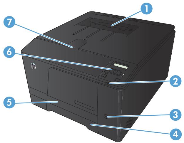 HP LASERJET PRO 200 COLOR MFP M276N (CF144A) - Vue de face du produit - 1