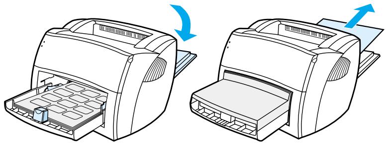 HP LASERJET 1000 PRINTER - Impression sur des transparents ou des étiquettes - 1