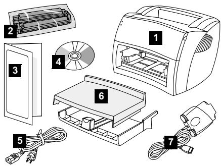 HP LASERJET 1000 PRINTER - Démarrage - 1