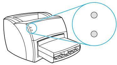 HP LASERJET 1000 PRINTER - Légende de l'état des voyants - 4