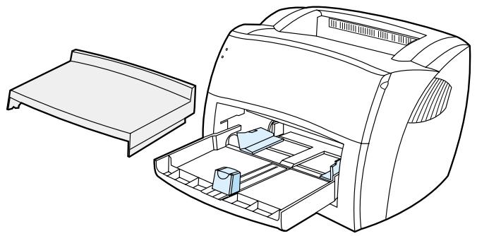 HP LASERJET 1000 PRINTER - Guides papier de l'imprimante - 1