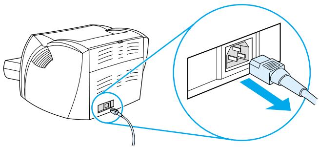 HP LASERJET 1000 PRINTER - AVERTISSEMENT - 1