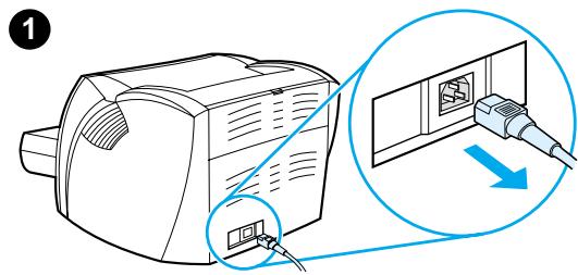 HP LASERJET 1000 PRINTER - Remplacement du rouleau d'entraînement - 1
