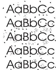 HP LASERJET 1320 - Traces d'encre - 1