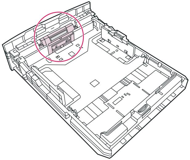 HP LASERJET 1320 - Remplacement du tampon de séparation de l'imprimante - 2