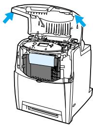 HP COLOR LASERJET 4600 - Bourrage dans le chemin d'impression recto versus - 1