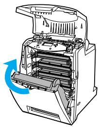 HP COLOR LASERJET 4600 - Bourrage dans bac 1, bac 2 ou bac 3 - 4