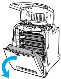 HP COLOR LASERJET 4600 - Bourrage dans le chemin d'alimentation ou dans le chemin d'impression du papier - 2