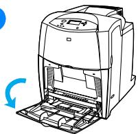 HP COLOR LASERJET 4600 - Pour charger des enveloppes dans le bac 1 - 1