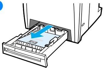 HP COLOR LASERJET 4600 - Bourrage dans bac 1, bac 2 ou bac 3 - 6