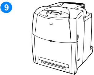HP COLOR LASERJET 4600 - Bourrage dans le chemin d'impression recto versus - 9