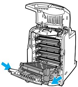 HP COLOR LASERJET 4600 - Changement des cartouches d'impression - 2