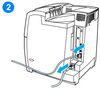 HP COLOR LASERJET 4600 - Pour installer des modules DIMM de mémoire et polices - 2