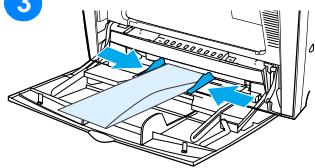 HP COLOR LASERJET 4600 - Pour charger des enveloppes dans le bac 1 - 3