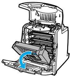 HP COLOR LASERJET 4600 - Bourrage dans le chemin d'impression recto versus - 4