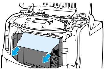 HP COLOR LASERJET 4600 - Bourrage dans le chemin d'impression recto versus - 3