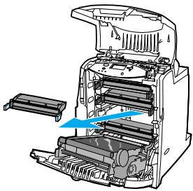 HP COLOR LASERJET 4600 - Changement des cartouches d'impression - 3