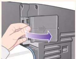 HP DESIGNJET 800 - Installation d'une carte réseau HP JetDirect - 4